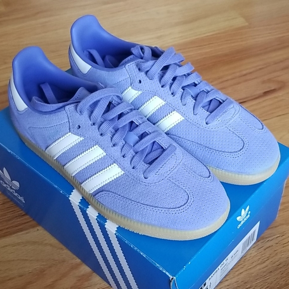 adidas samba lilac